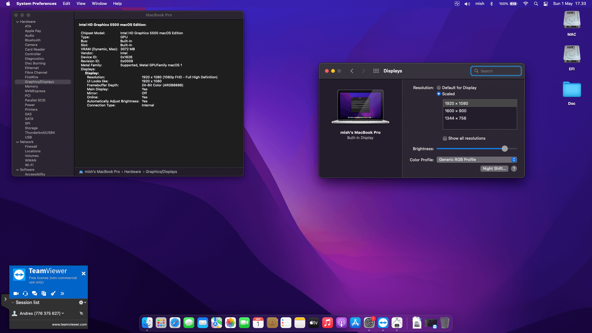 Lenovo Thinkpad X1 Carbon 3rd Generation 4th [Broadwell   Intel HD 5500 + PS2]   OpenCore 3